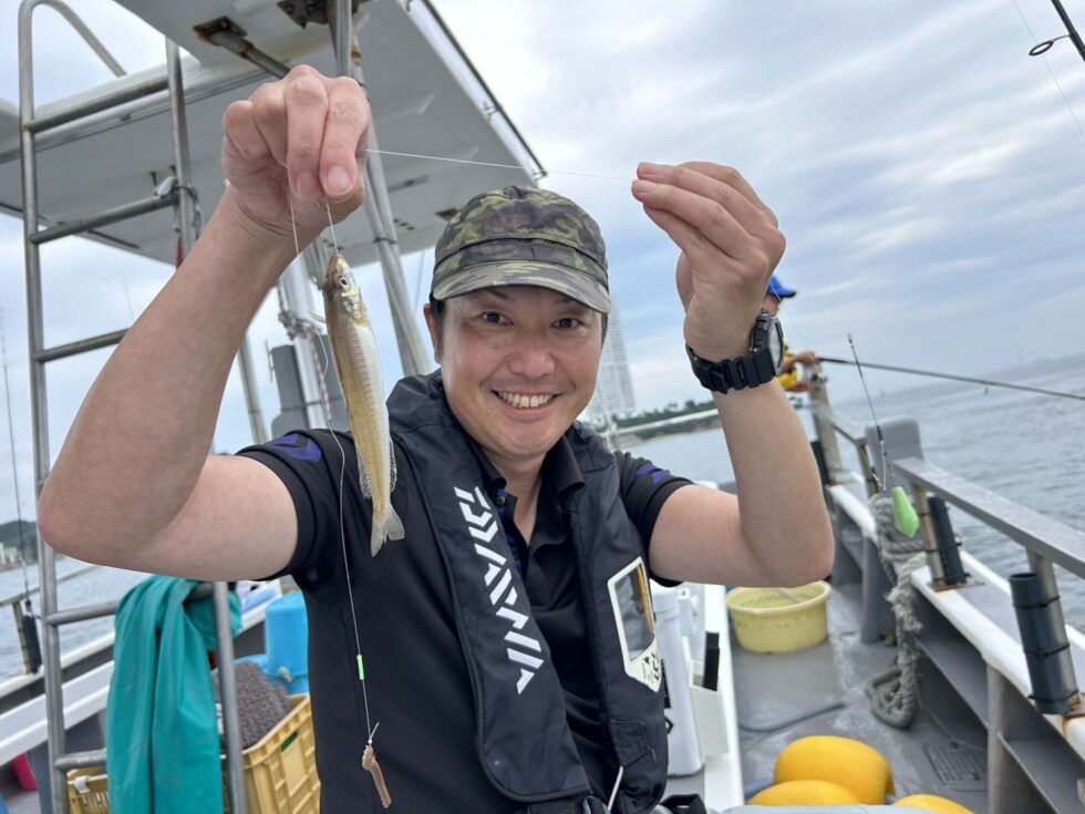 港から1分ほどの超近場での釣行