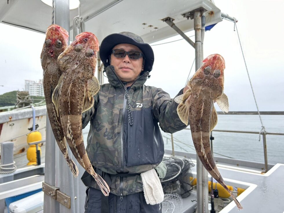 名人さん今日も色々と釣りまくり!