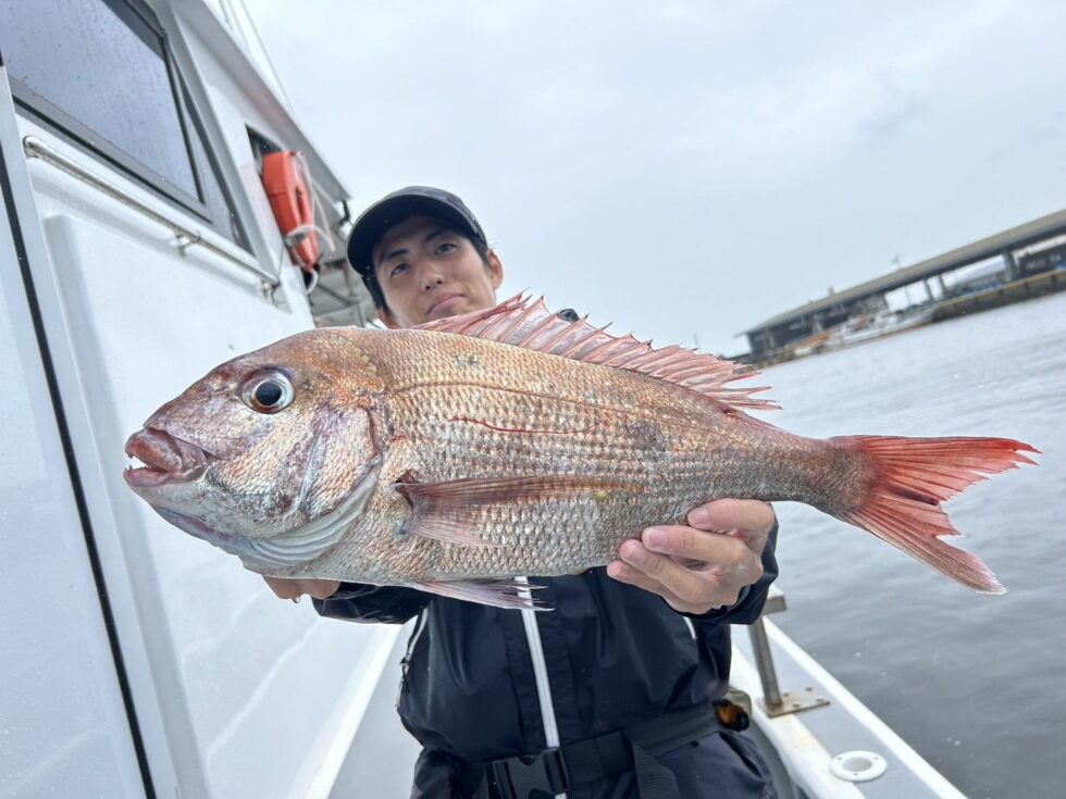 今日は経験者ばかりの精鋭で真鯛乱舞！