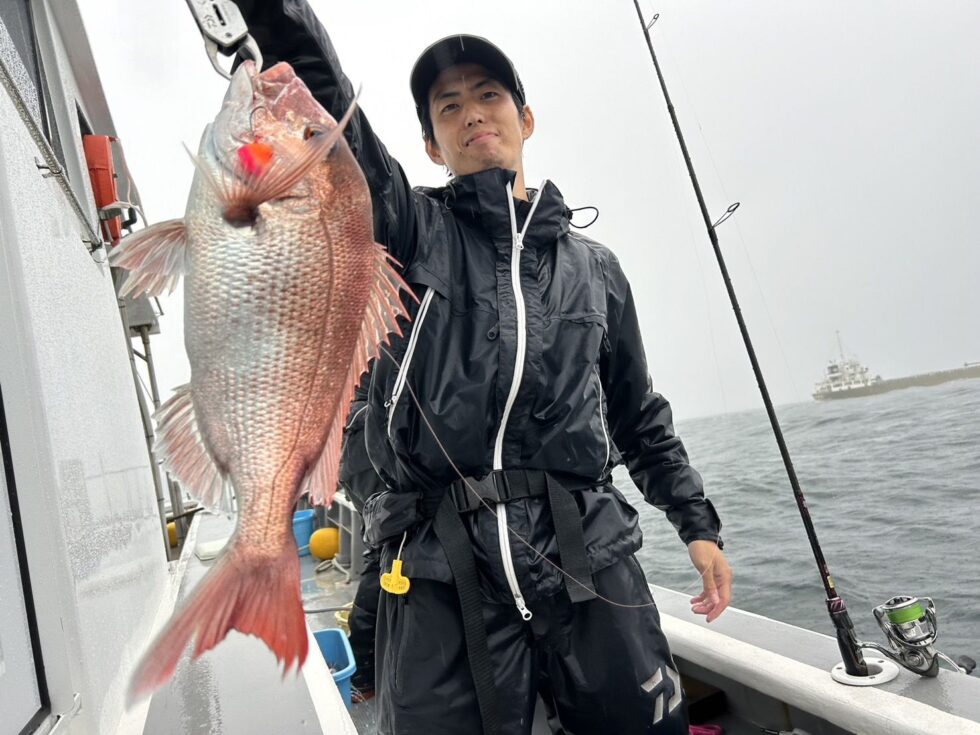 ダイワグローブライドさんマダイ釣りまくり！