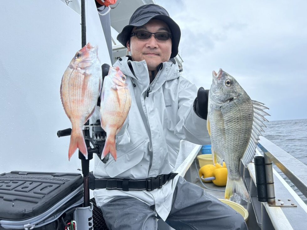 伊勢湾一つテンヤ真鯛爆発中!