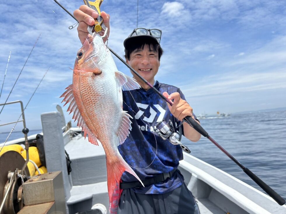 ダイワフィールドテスター福田豊起さん伊勢湾一つテンヤに!