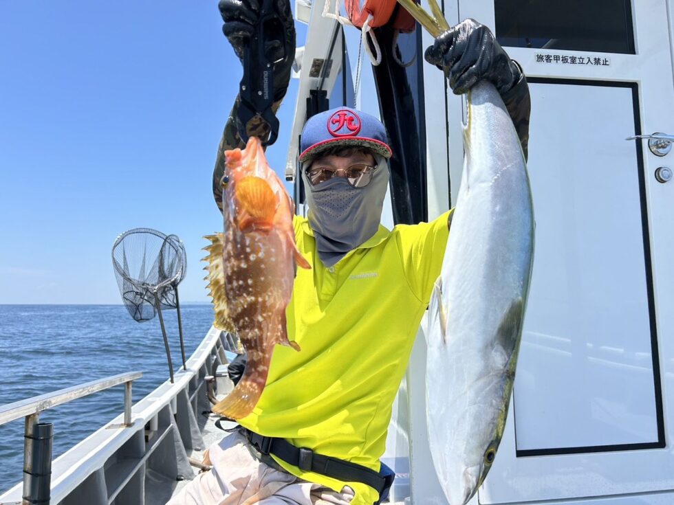 伊勢湾一つテンヤ出船!今日も絶好調!