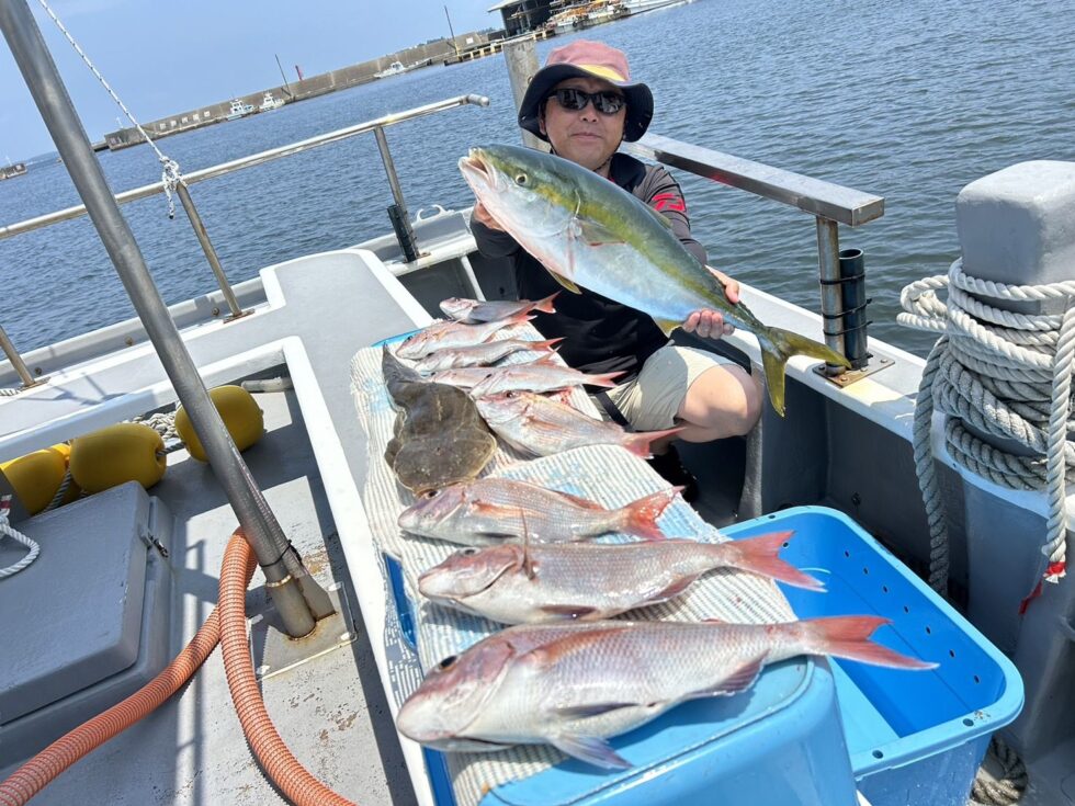 名人さん今日も釣りまくり！
