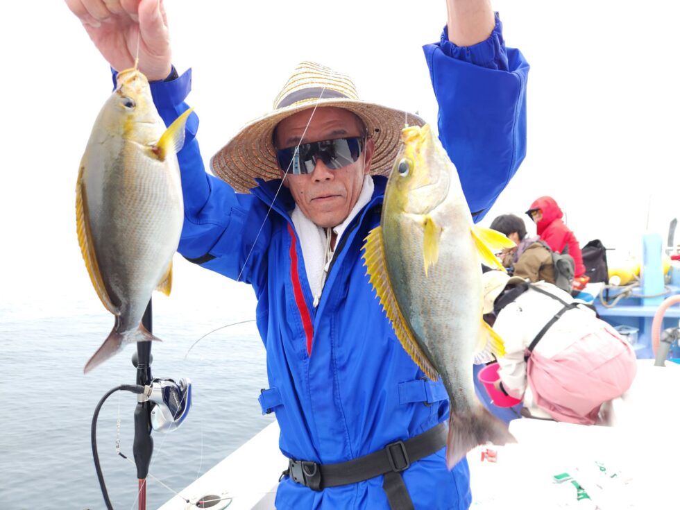 明日(月)イサキ出船確定!空き多数