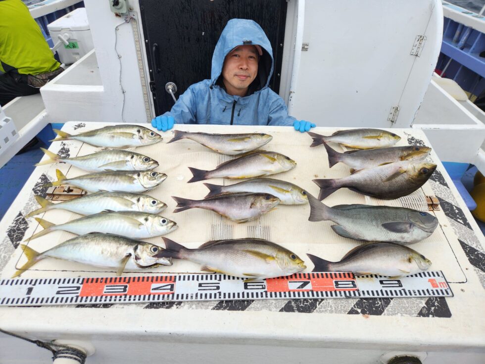 少人数での出船でしたが明日も楽しみ!