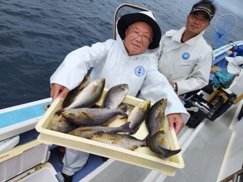 フィッシング遊さん釣り教室、皆さんバッチリ！