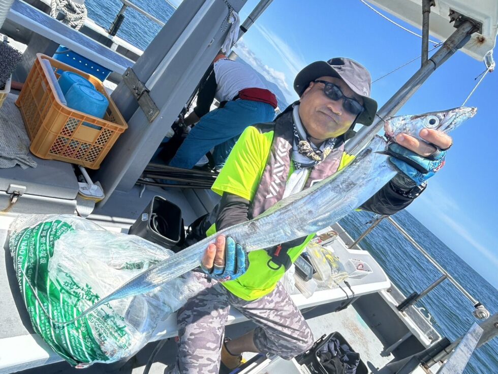 大型タチウオ一気活性あがってきましたよ！