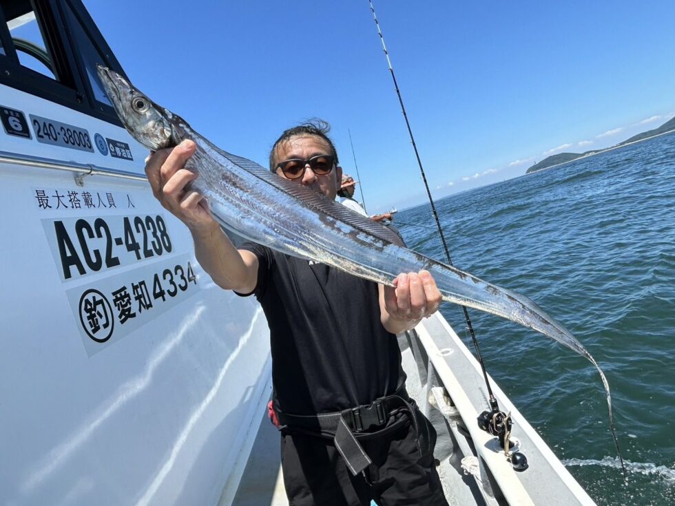伊良湖水道テンヤタチウオ専門！爆発中！