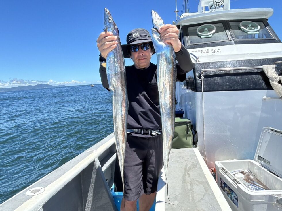 2隻分乗ゆったり釣行でした!