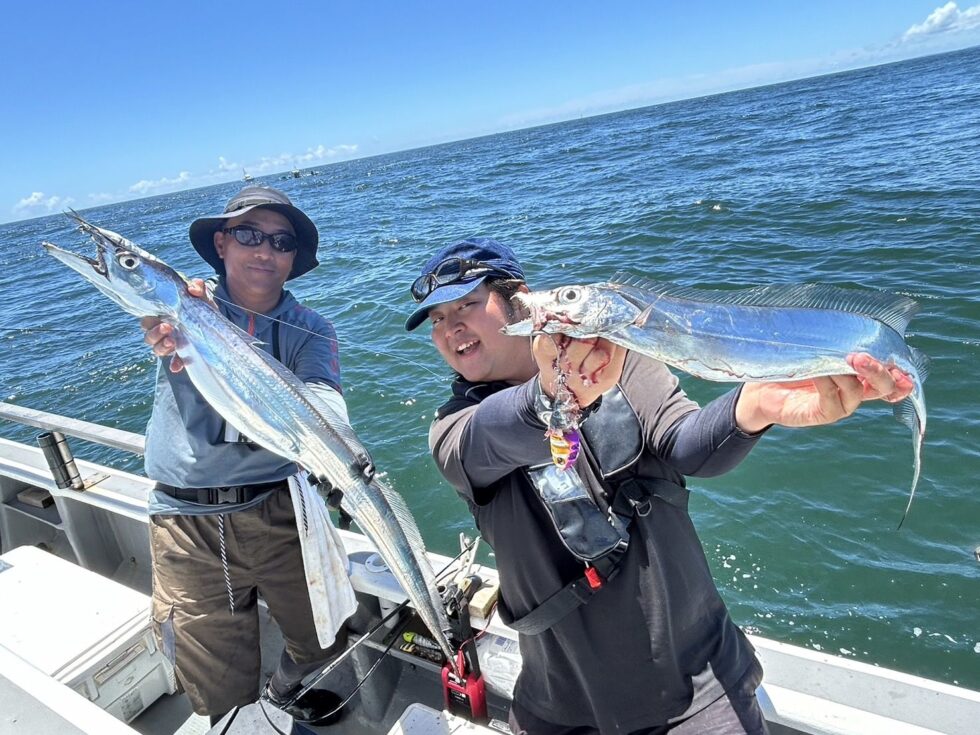 名手とマイスターで釣りまくりー