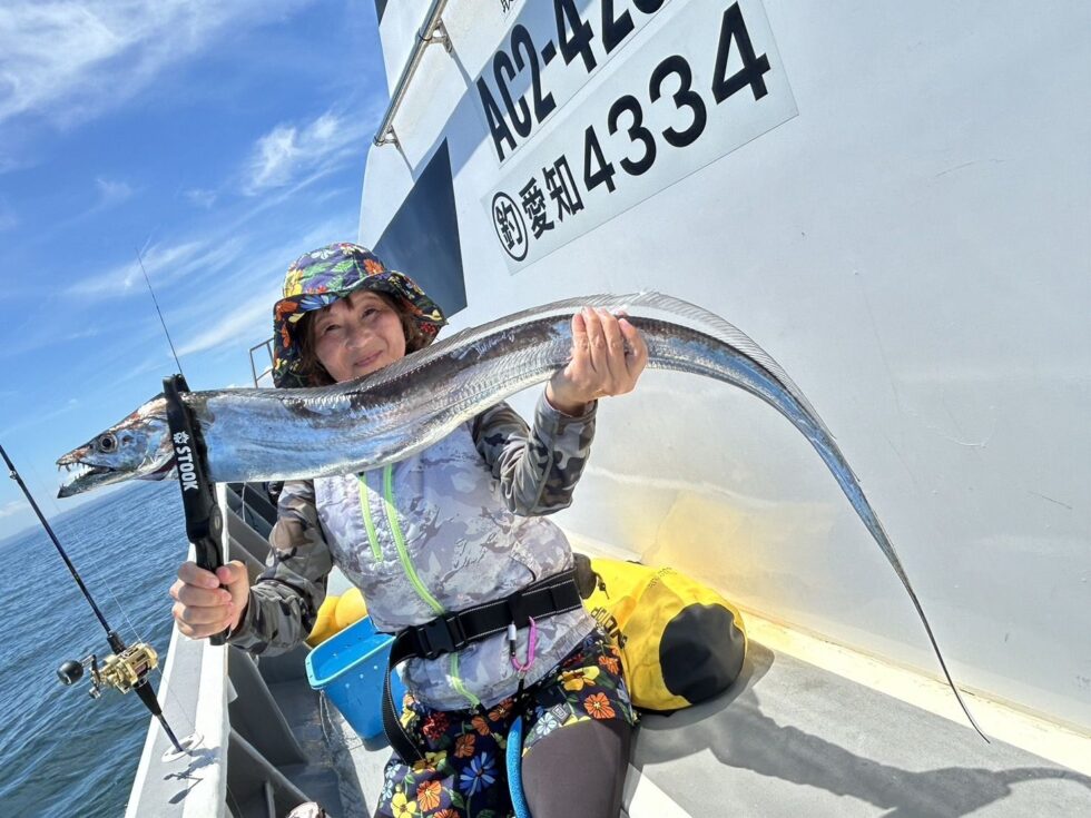 伊良湖水道テンヤタチウオ専門!