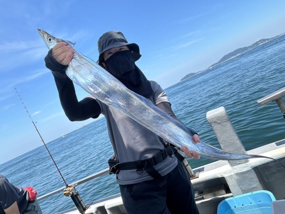 伊良湖水道大型タチウオチャンス!
