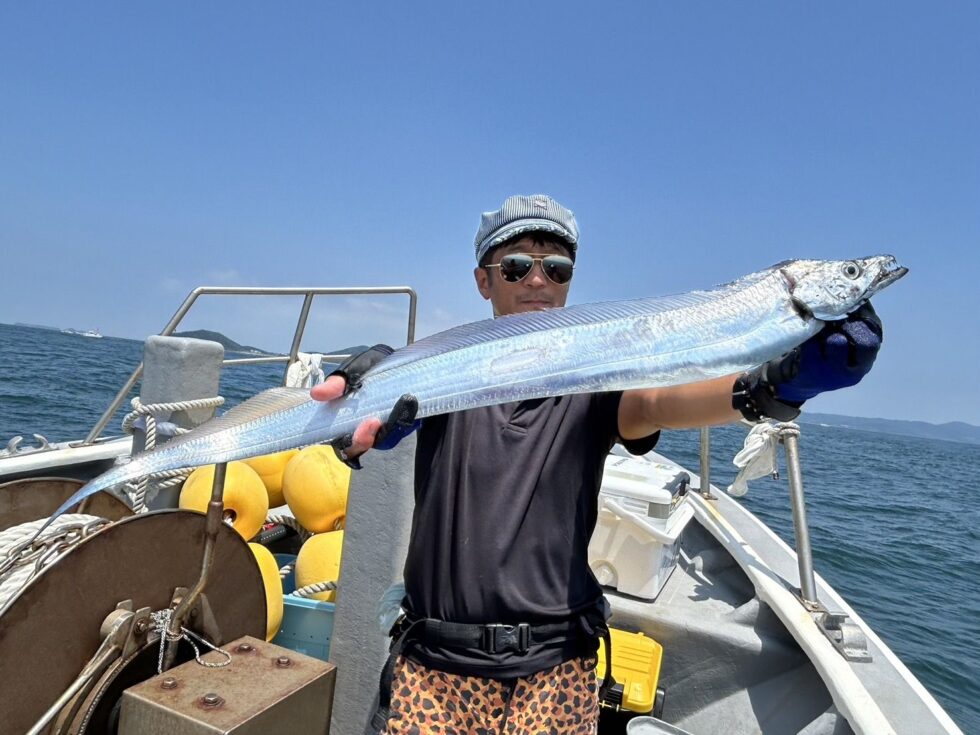 伊良湖水道テンヤタチウオ専門！
