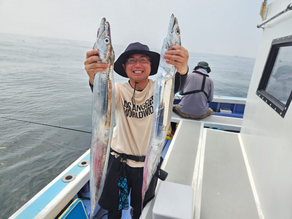 明日(水)イサキ釣り、テンヤタチウオ釣り、出船確定です！