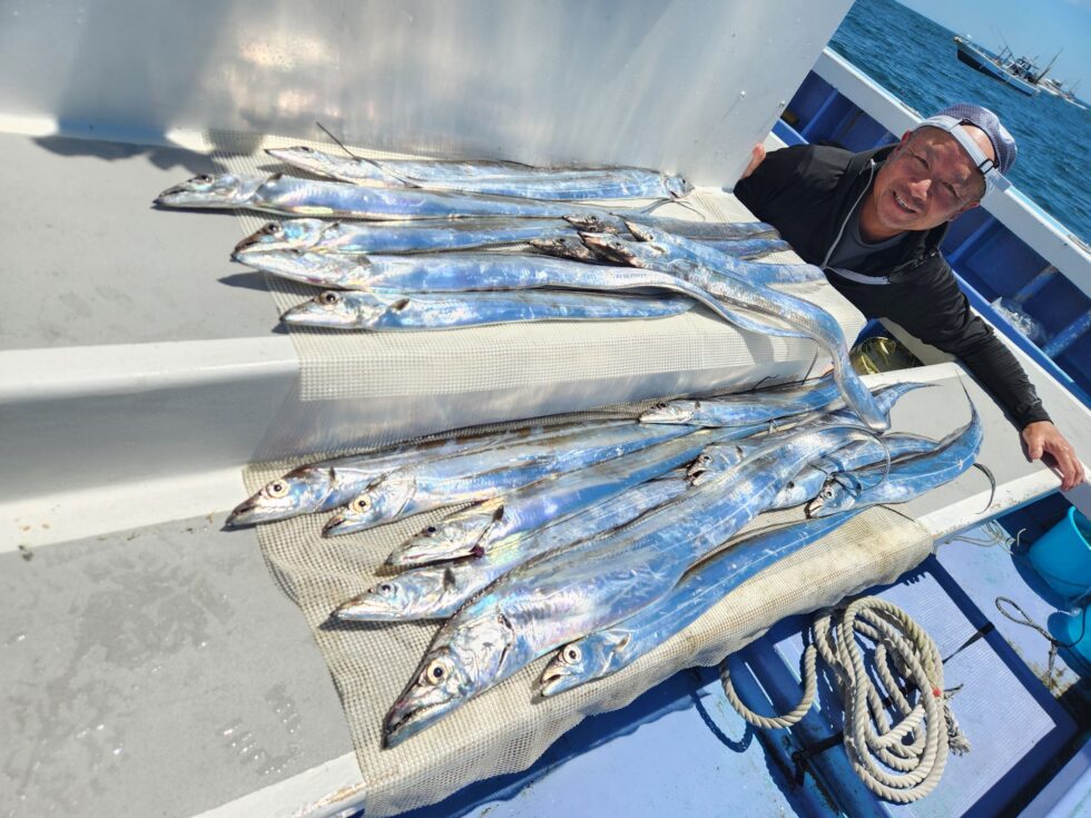 2隻分乗ゆったり釣行
