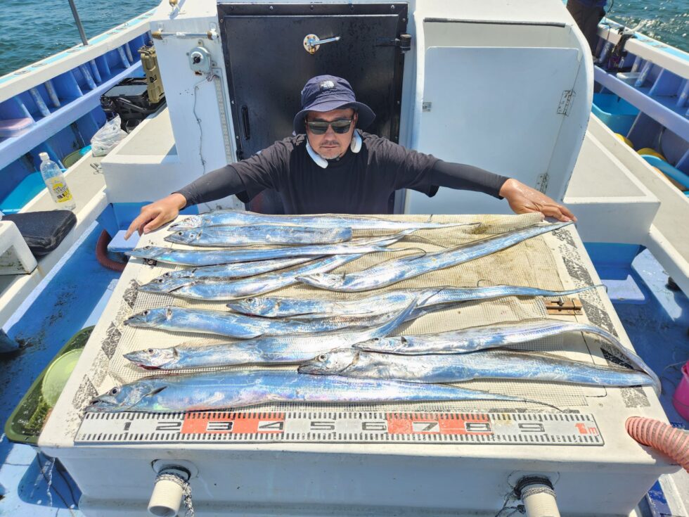 大型タチウオ釣るなら今です!