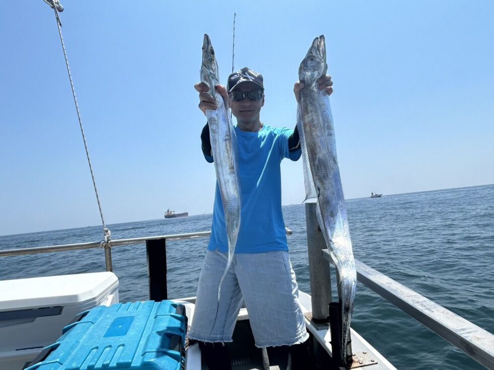 伊良湖水道テンヤタチウオ専門です