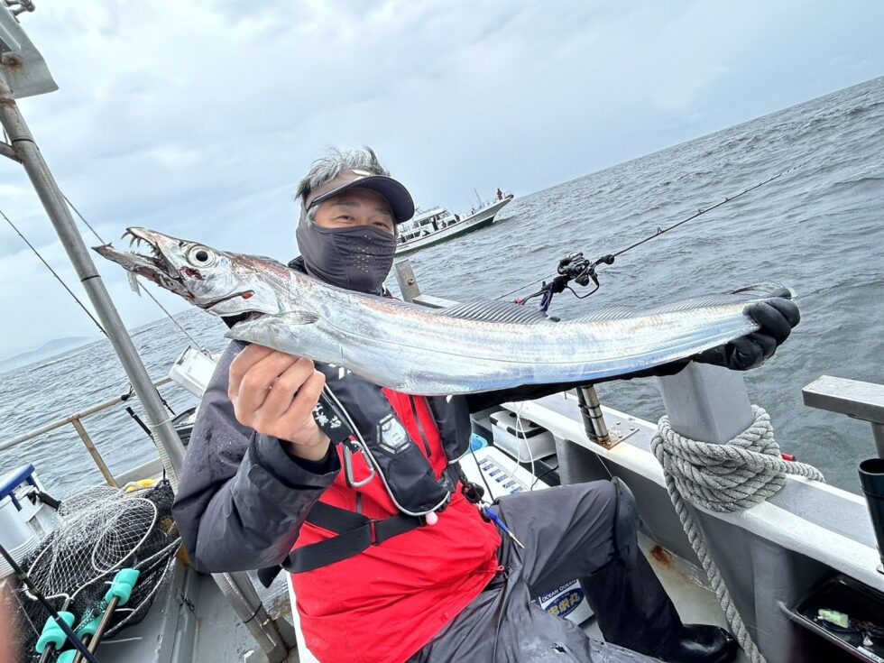 伊良湖水道テンヤタチウオ専門！