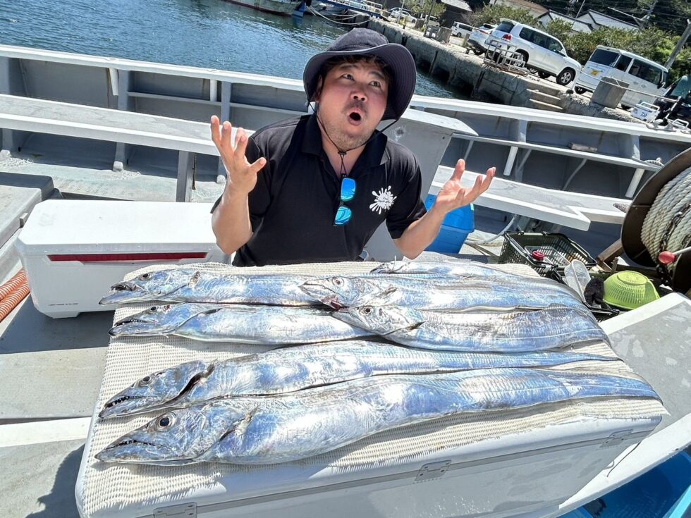 今日もお見事でした!大型タチウオチャンス!