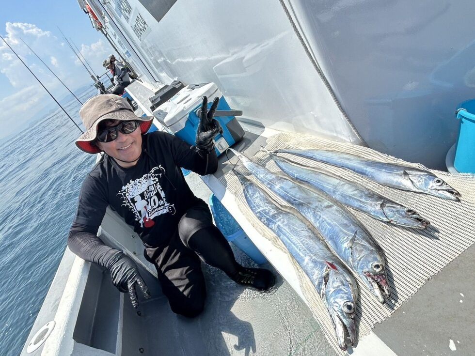 伊良湖沖タチウオ攻略！