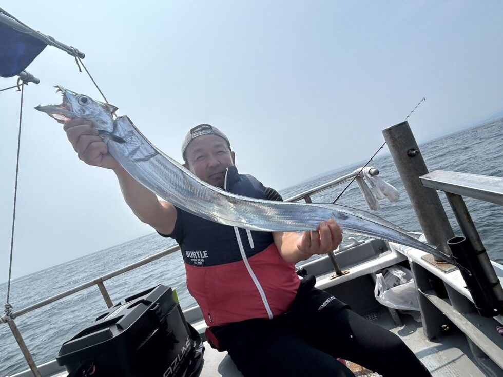 テンヤタチウオ極少人数の出船でした！