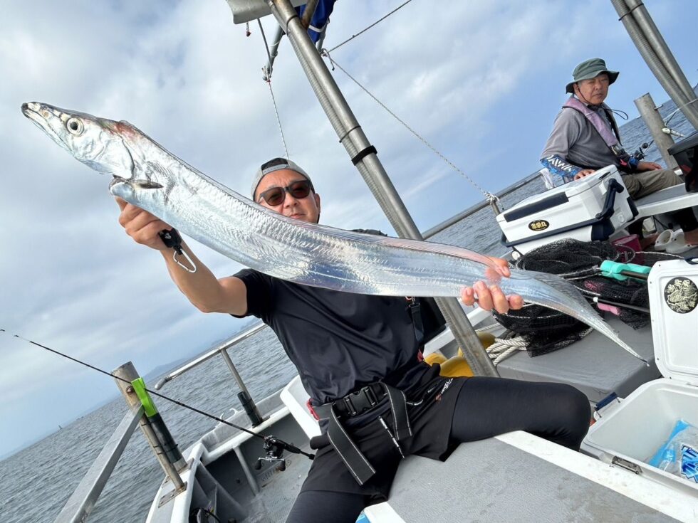 極太タチウオ!尾切れでした