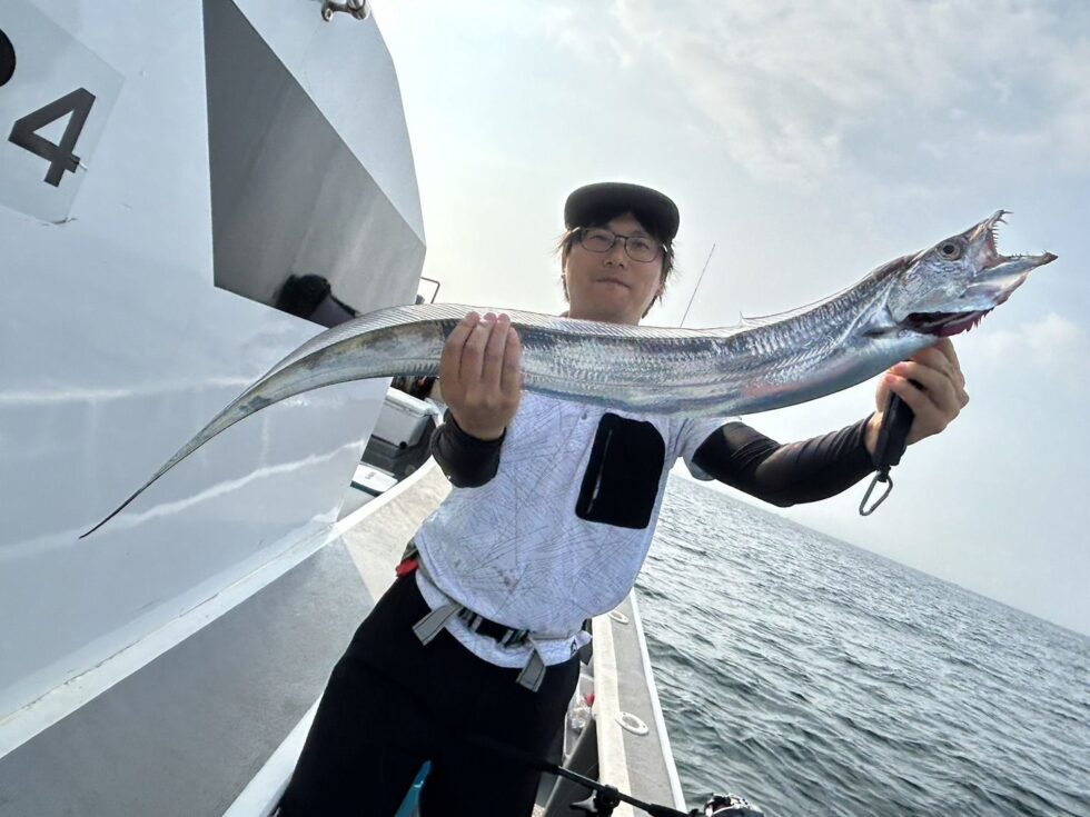 伊良湖水道テンヤタチウオ専門!