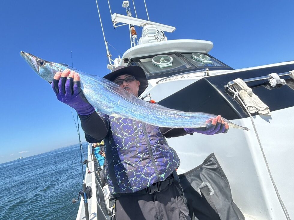 テンヤタチウオ専門！２隻分乗でした