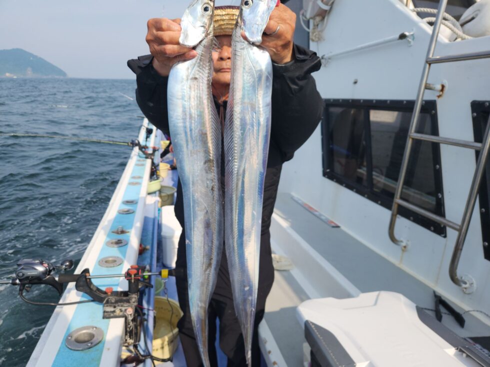 朝イチの入れ食いに大興奮！