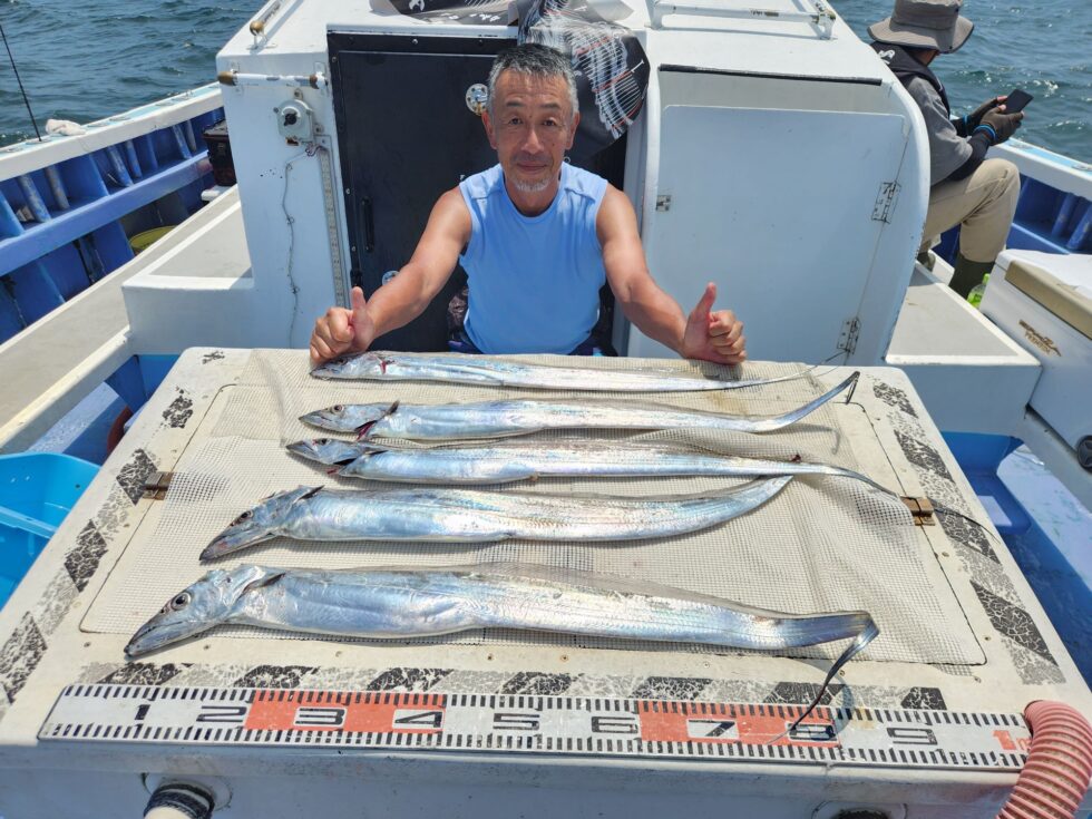 大型揃いに大満足！