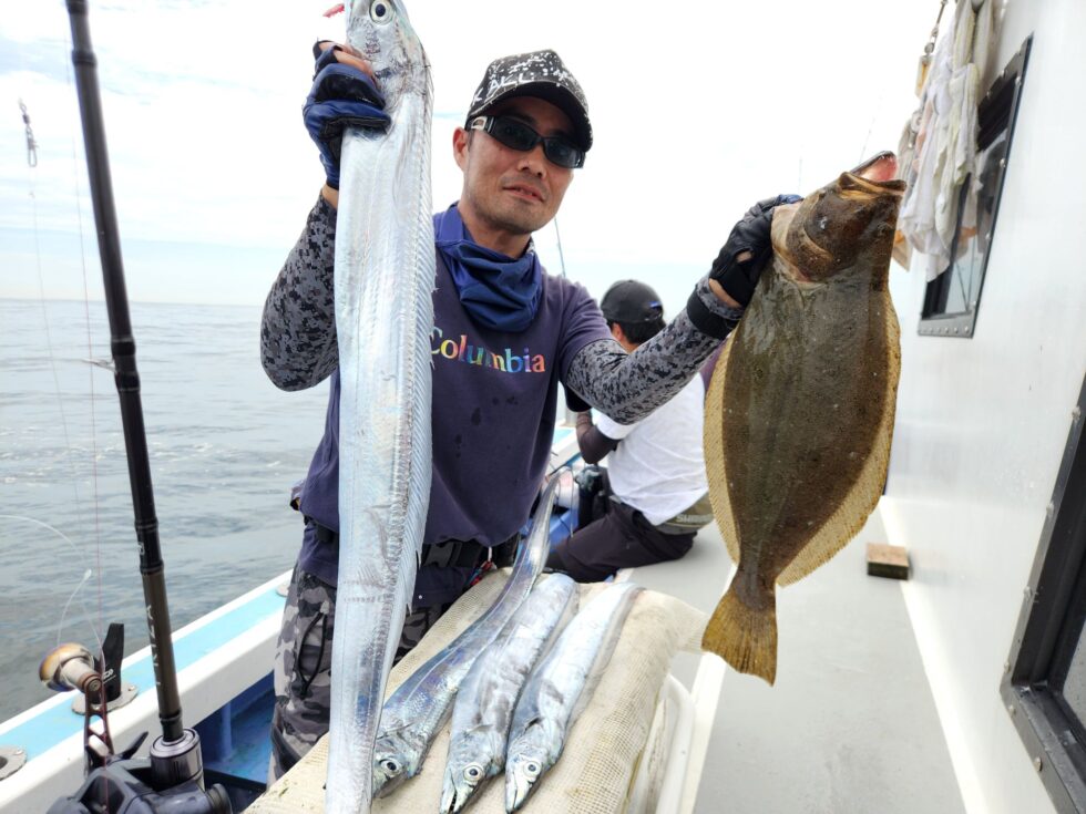 テンヤでヒラメ！