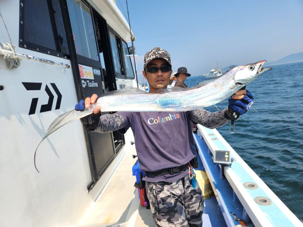 伊良湖水道大型タチウオ狙いっ！