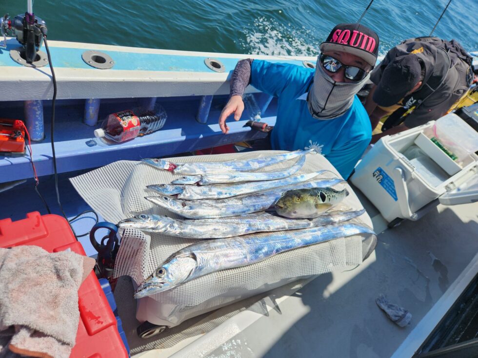 ２隻分乗出船です