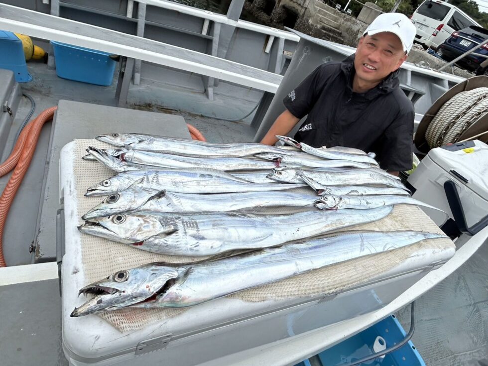 大型タチウオ絶好調ー！