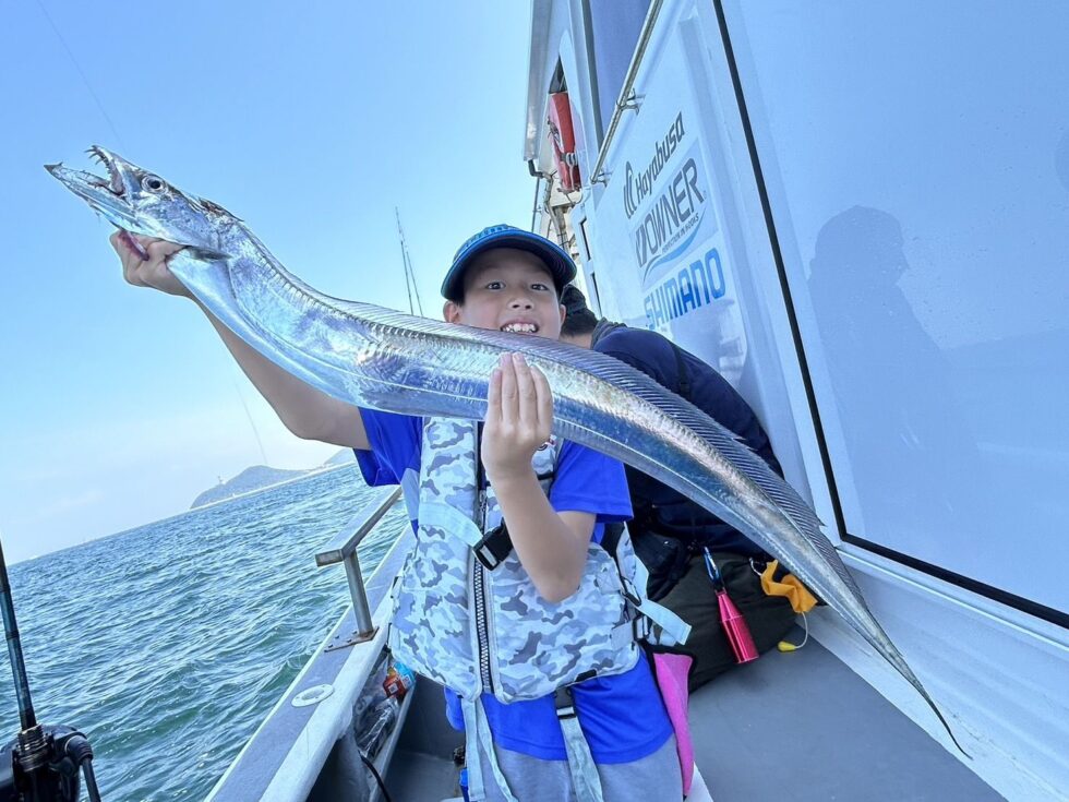 釣りボーイ大型ゲットー!