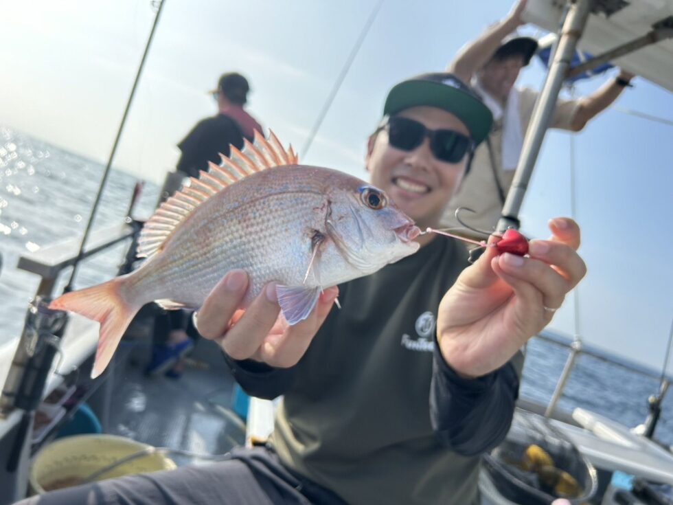 一つテンヤ真鯛が面白い！