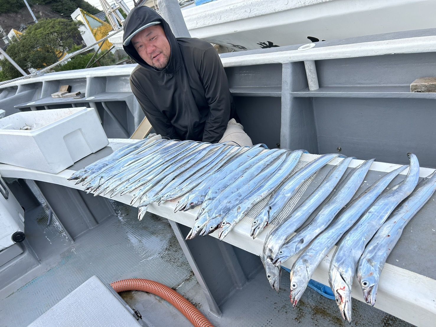 テンヤで釣りまくりー