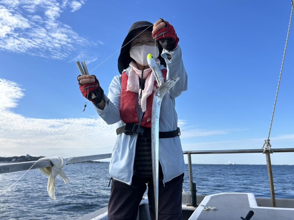 午後ショート便こちらのお客様もテンヤで!