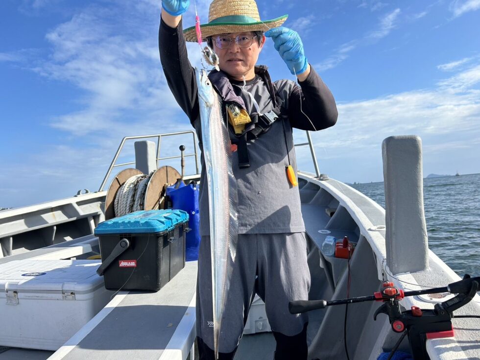 午後便、天秤1本針で入れ食いー