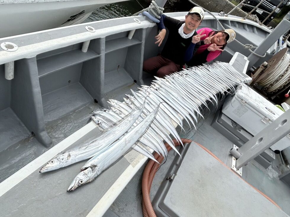 猛烈ー!テンヤで掛けるのがまた面白い!