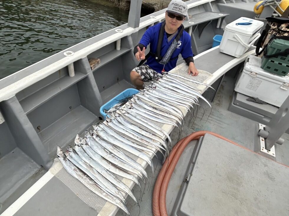 午後ショート便タチウオも爆発中!こちらも善は急げです!