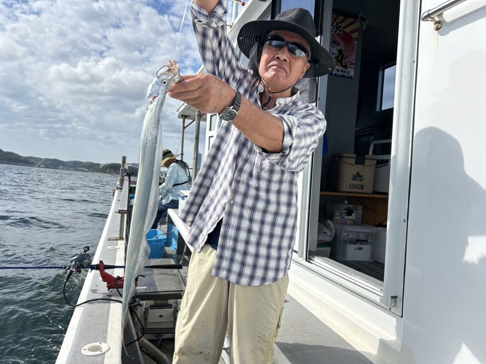 午後ショート便タチウオ短期間の出船!