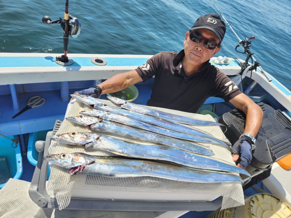 2隻分乗ゆったり釣行でした