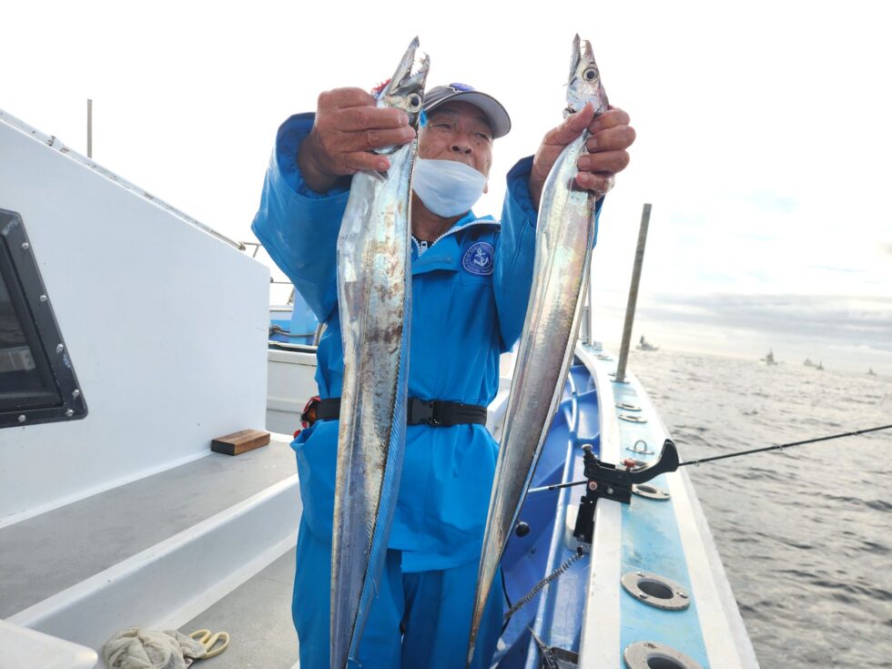 ２隻分乗、ゆったり釣行でした
