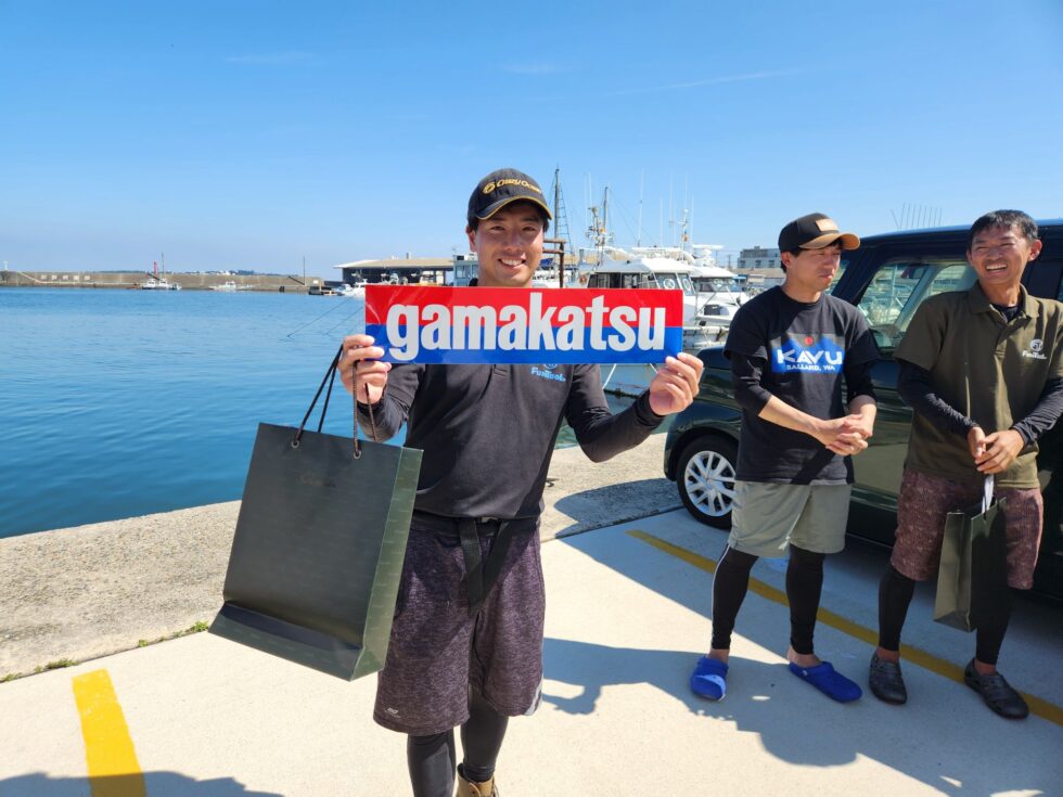 真鯛の数トップ賞！