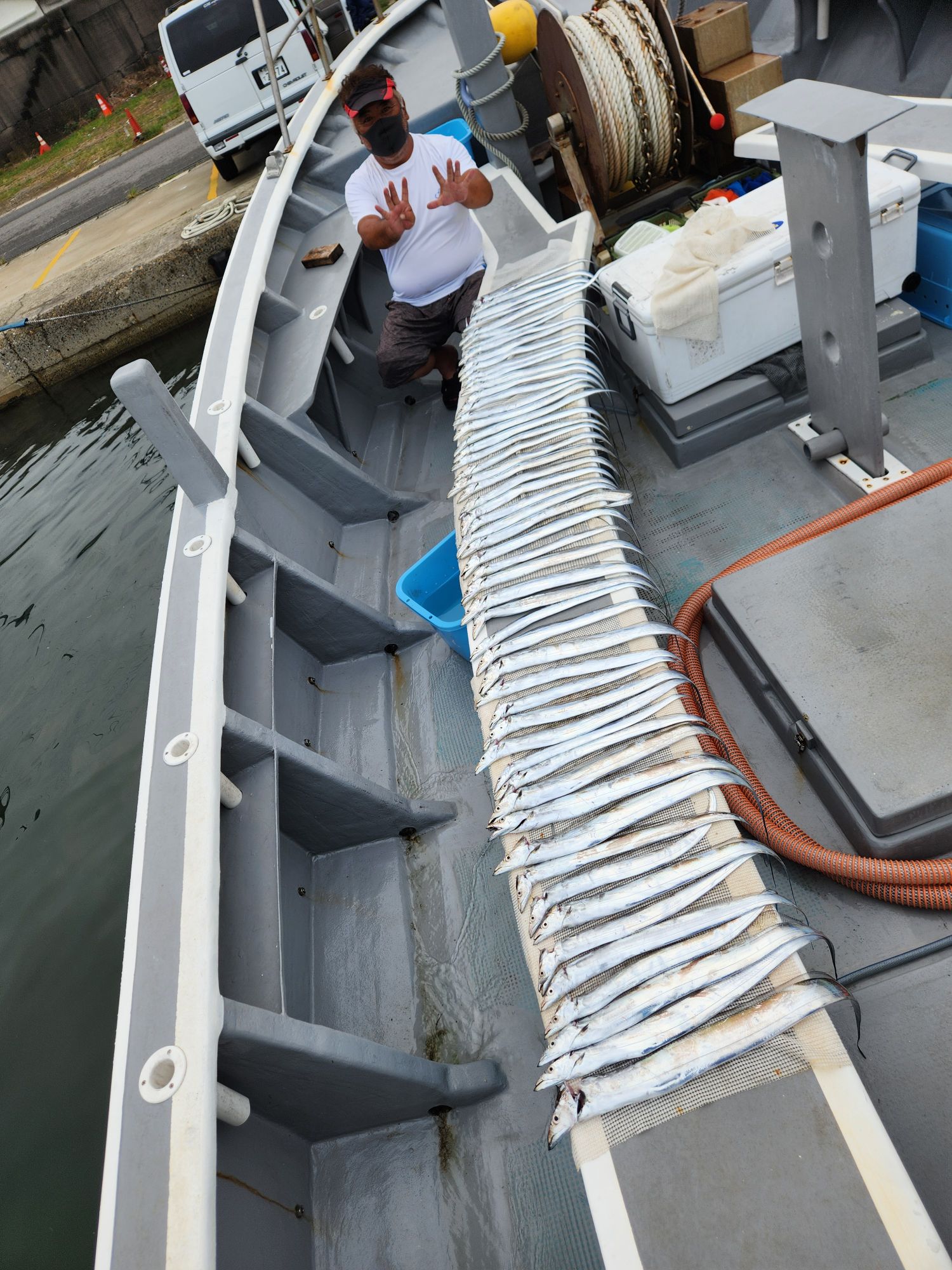 午後便は出船から３時間のショートコースです。