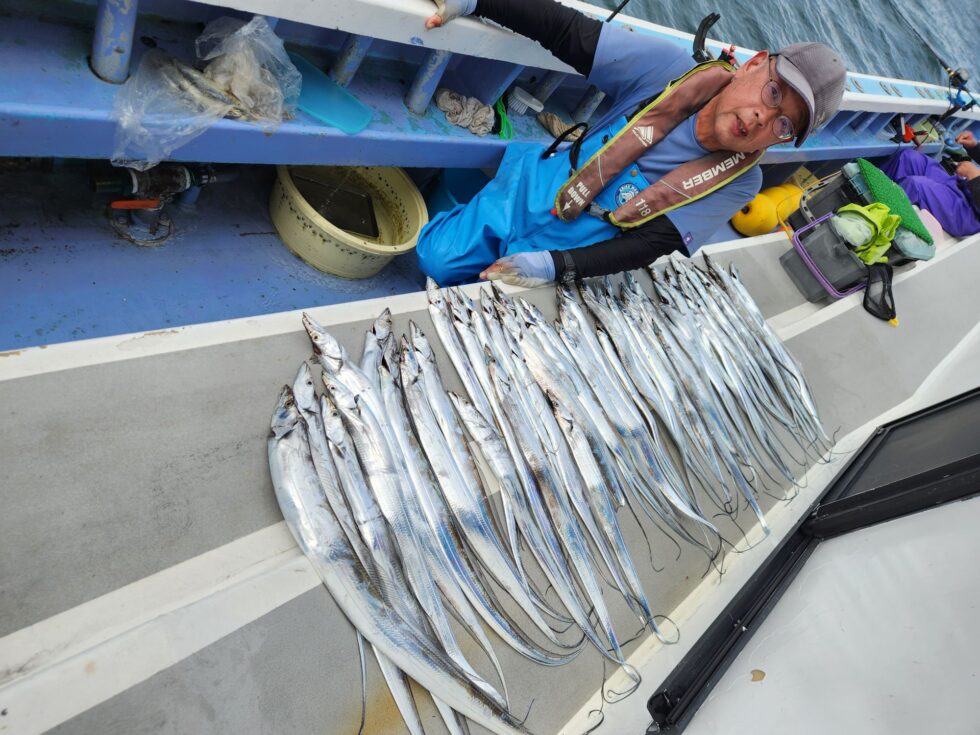 入れ食い披露！