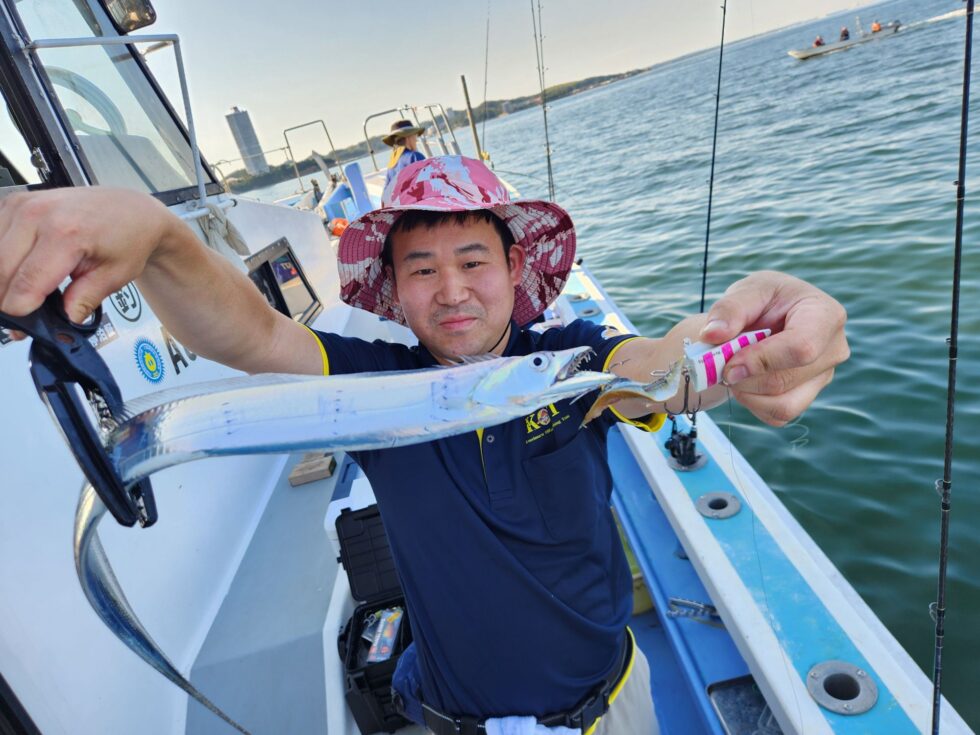 午後ショート便サーベルテンヤで