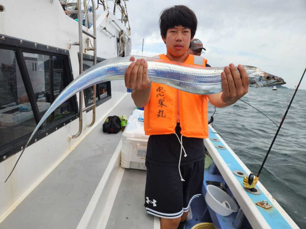 伊良湖水道大型タチウオチャンス!